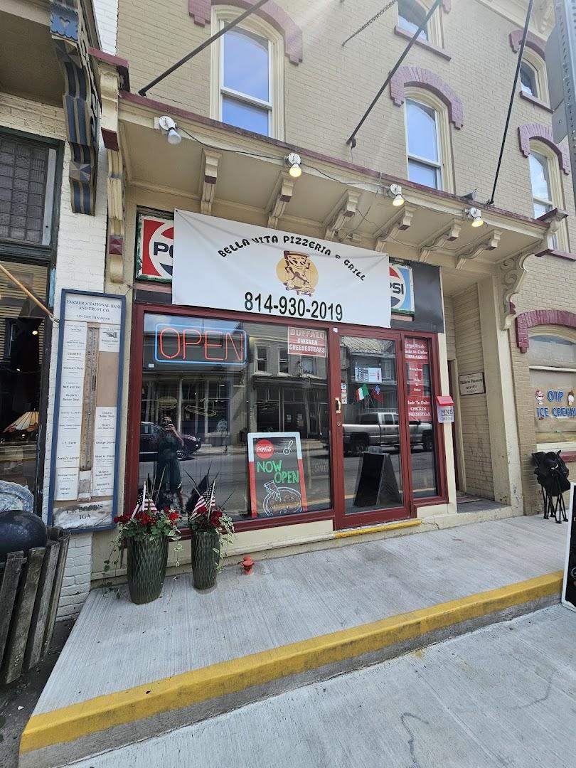 Bella Vita Pizzeria & Grill Menu